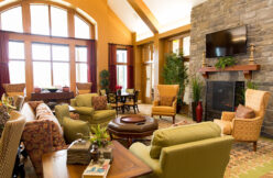 Living Area at Country Meadows of Forks