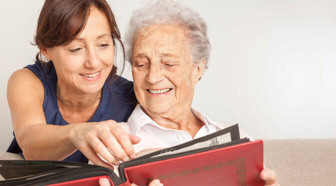 Senior Woman Reading Book